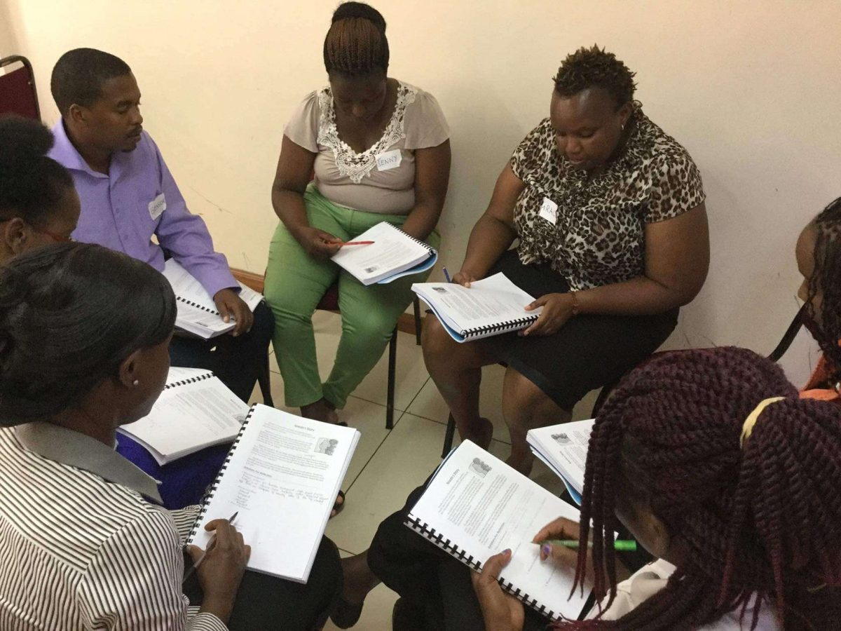 Recovery support group Bible study